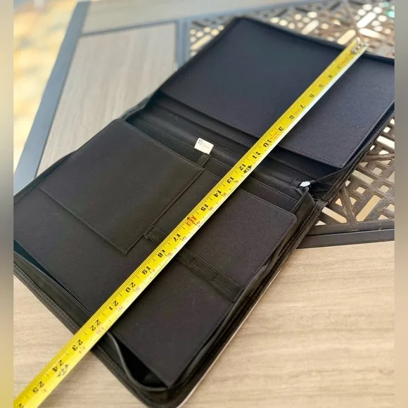 Erin Condren Asterisk Large StandUp Tech/Tablet Folio Planner Organizer Zip NWOT - Picture 6 of 16